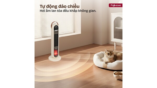 Quạt sưởi gốm Fujihome 2200W FH202
