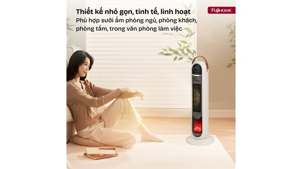 Quạt sưởi gốm Fujihome 2200W FH202