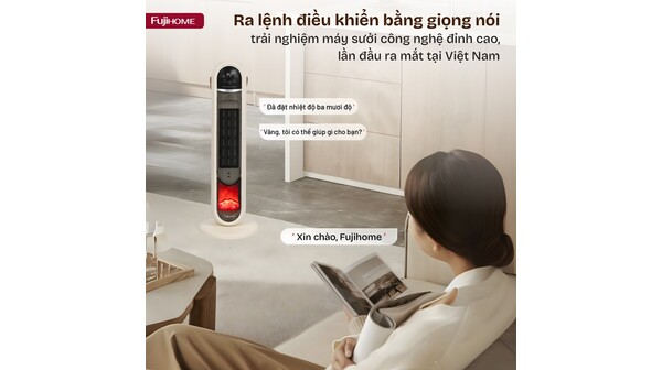 Quạt sưởi gốm Fujihome 2200W FH202