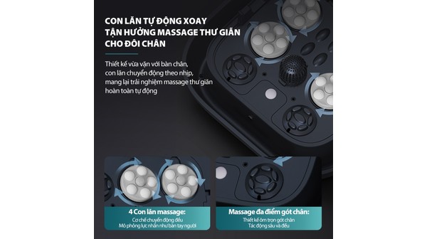 Máy massage chân Philips PPM6504