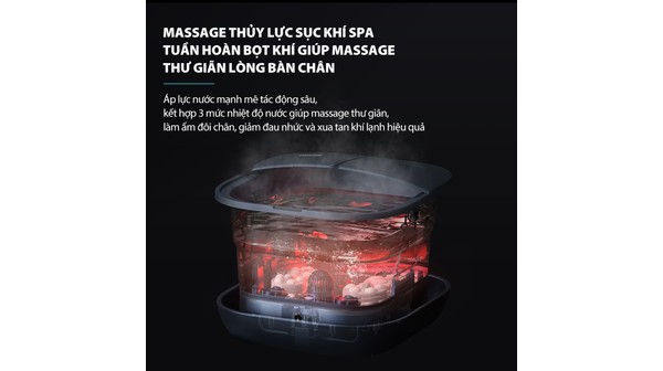 Máy massage chân Philips PPM6504