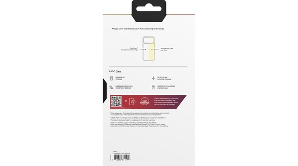 Ốp lưng iPhone 17 Air ZAGG ESNTL Clear