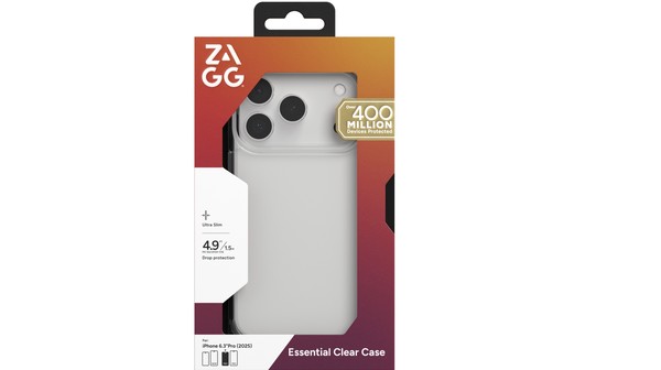 Ốp lưng iPhone 17 Pro ZAGG ESNTL Clear