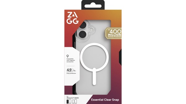 Ốp lưng iPhone 17 ZAGG ESNTL Snap Clear