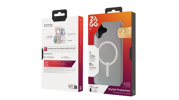 Ốp lưng iPhone 17 ZAGG MILAN Snap Iridescent