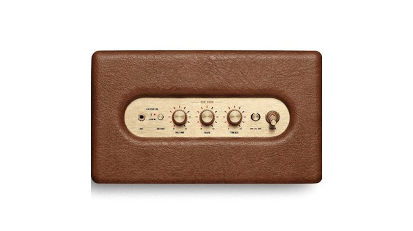 Loa di động Marshall Acton 3 (III) Đen mặt sau