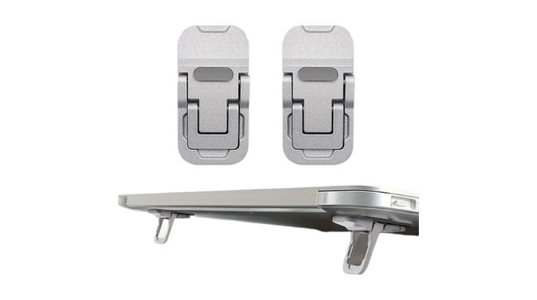 Giá đỡ laptop Dudukan di động đa năng Bạc