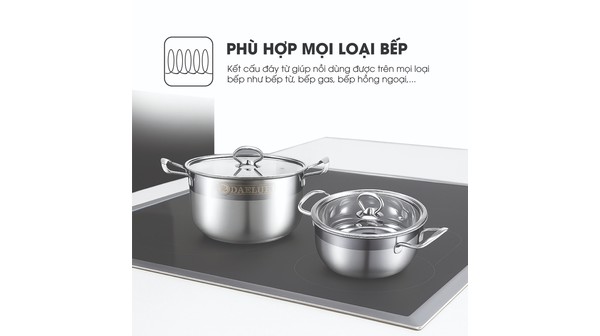 Nồi inox cao cấp Daelux DXSP-GS3
