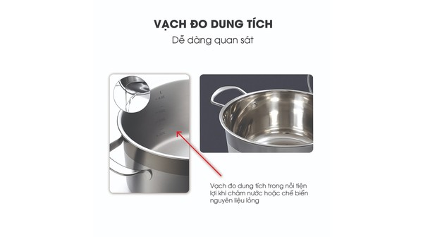 Nồi inox cao cấp Daelux DXSP-GS3