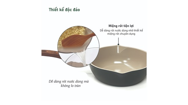 Chảo sâu Daelux Platinum K 24cm DLPCR-24IH