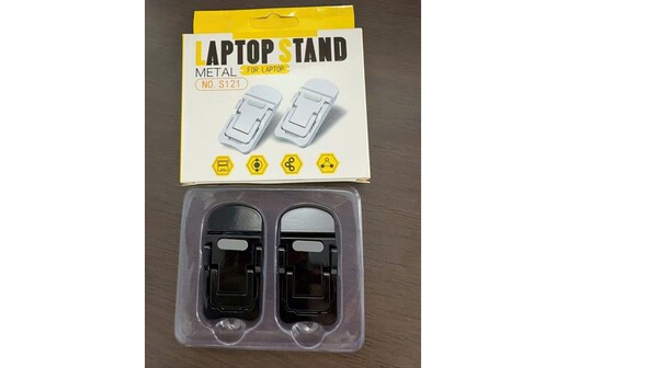 Giá đỡ laptop Dudukan di động đa năng Đen