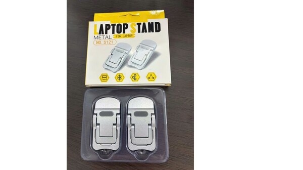 Giá đỡ laptop Dudukan di động đa năng Bạc