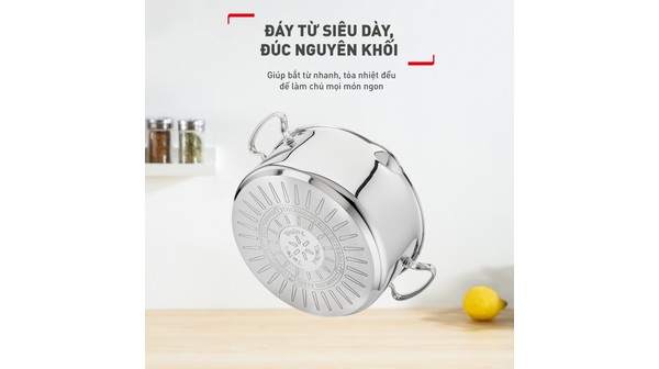 Bộ nồi inox Tefal Duetto Plus G719S655