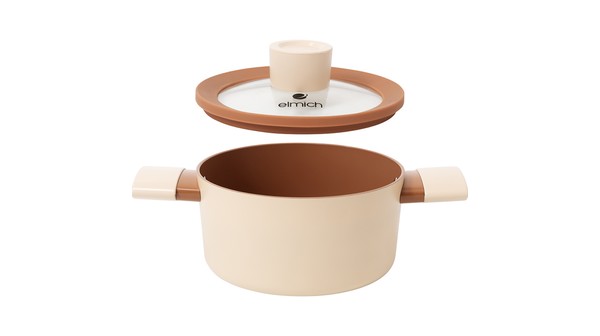 Bộ nồi phủ sứ Elmich Mocha EL5243MC04