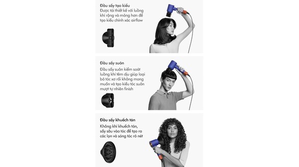 Máy sấy tóc Dyson Supersonic Nural™ HD16 (Ceramic Pink/Rose Gold)