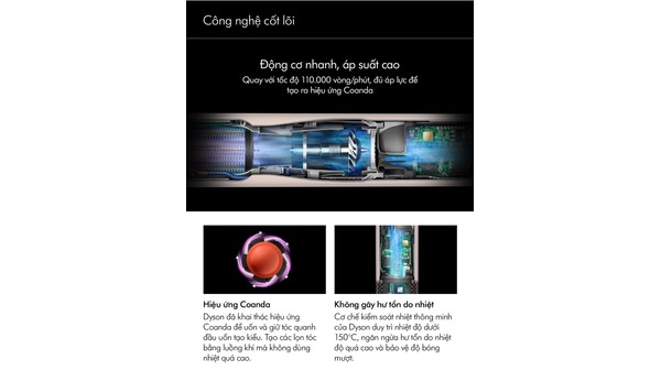 Máy tạo kiểu tóc Dyson Airwrap Straight+Wavy HS08 (Ceramic pink/Rose gold)