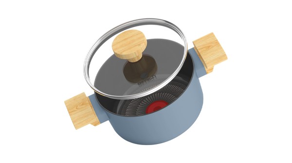 Bộ nồi vân gỗ Elmich Nature EL5206MG03