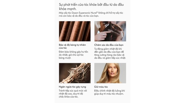 Máy sấy tóc Dyson Supersonic Nural™ HD16 (Xanh phổ/ Đồng)