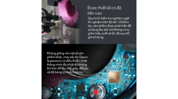 Máy sấy tóc Dyson Supersonic Nural™ HD16 (Xanh phổ/ Đồng)