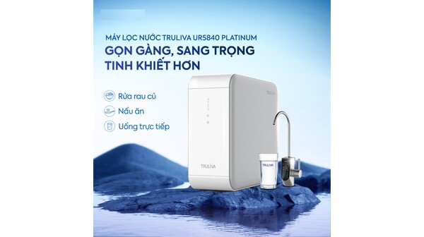 Máy lọc nước Truliva 3 lõi UR5840
