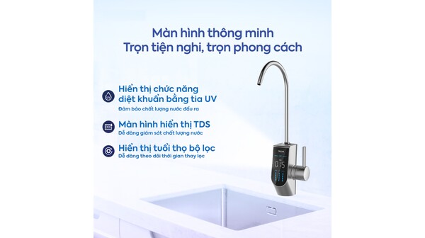 Máy lọc nước Truliva 3 lõi UR5840
