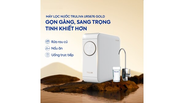 Máy lọc nước Truliva 3 lõi UR5676