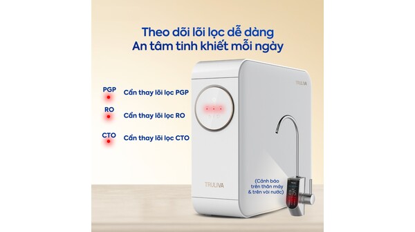 Máy lọc nước Truliva 3 lõi UR5676