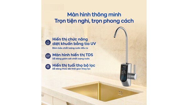 Máy lọc nước Truliva 3 lõi UR5676