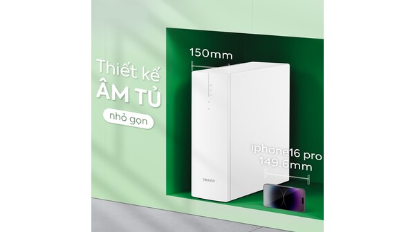 Máy lọc nước Truliva 2 lõi UR3626