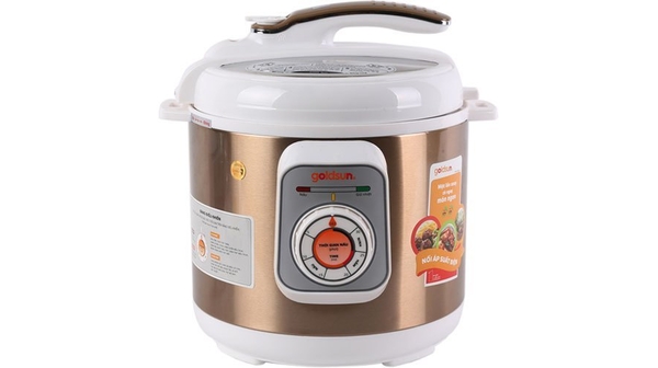 Nồi áp suất điện Goldsun EP-GHP60G làm bằng chất liệu hợp kim cao cấp