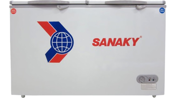 Tủ đông Sanaky 2 ngăn 568 lít VH-568W2 mặt chính diện