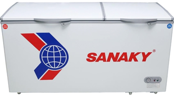 Tủ đông Sanaky 485 lít VH-668W2 công suất 250W