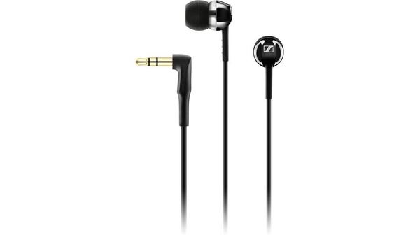 Tai nghe Sennheiser CX1.00 đen thiết kế nhỏ gọn
