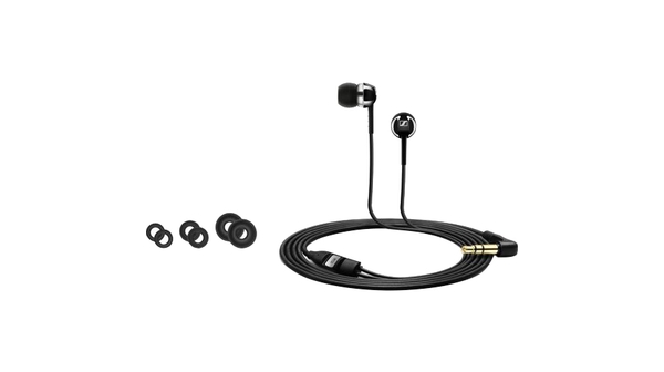 Tai nghe Sennheiser CX1.00 đen 4 cặp đẹm tai