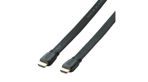 Dây cáp HDMI dẹp Elecom DH HD14EF15 được làm từ chất liệu cao cấp, bền bỉ