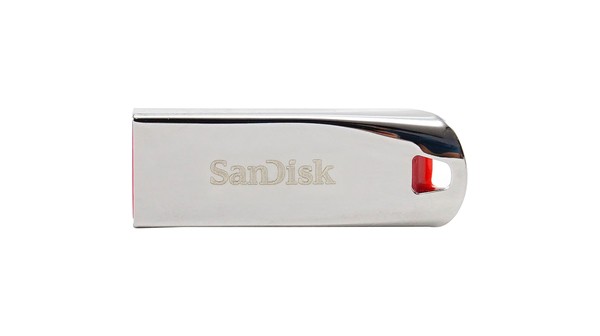 USB 2.0 Sandisk 32GB CZ71 Cruzer Metal mặt chính diện