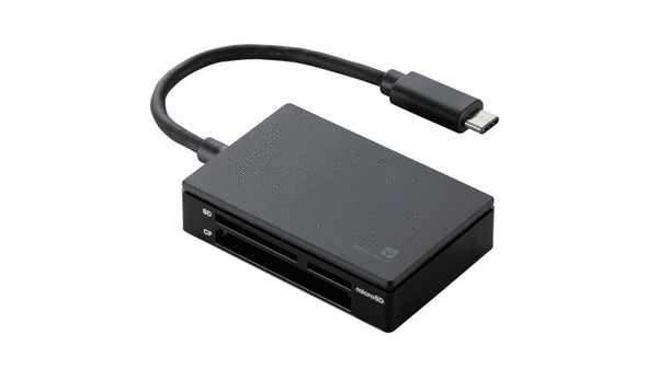 Thiết bị đọc thẻ nhớ Elecom MR3C A010 có thiết kế nhỏ gọn, tiện dụng