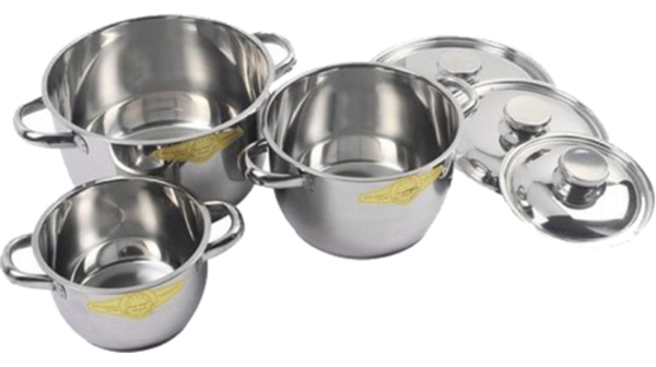 BỘ COOL 3 NỒI FIVESTAR 3 ĐÁY NẮP INOX FS06C-1