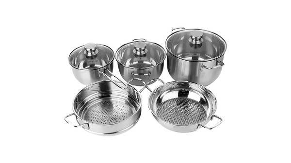 Bộ 5 nồi Fivestar FS08CG1 bộ sản phẩm