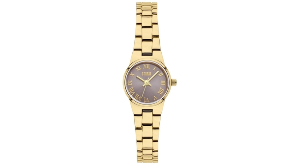 Đồng hồ đeo tay Mini Roma Gold có thiết kế hiện đại, gam vàng độc đáo