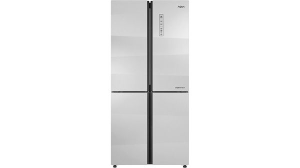 Tủ lạnh Aqua Inverter 456 lít AQR-IG525AM (GS) mặt chính diện