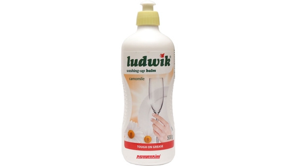 Nước rửa chén Ludwik hương Cúc 500G chất lượng tuyệt đối