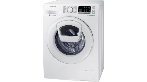 Máy giặt Samsung Addwash 8kg WW80K5410WW/SV được trang bị công nghệ Digital Inverter - tiết kiệm điện, vận hành mạnh mẽ nhưng rất êm và bền