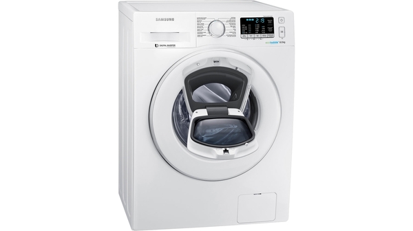 Máy giặt Samsung Addwash 8kg WW80K5410WW/SV, giặt nước nóng loại bỏ vi khuẩn, cũng như nhiều tác nhân gây dị ứng da bám trên quần áo
