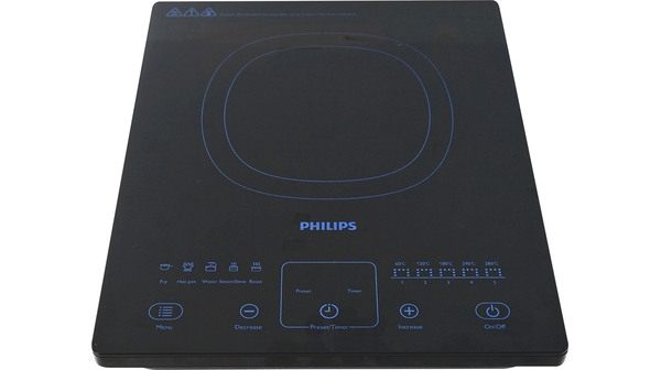 Bếp điện từ Philips HD4911 mặt chính diện