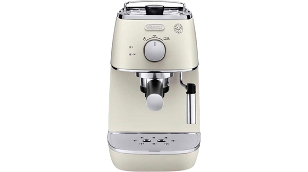 Máy pha cà phê Delonghi ECI341 có chức năng hâm nóng tách bằng thép