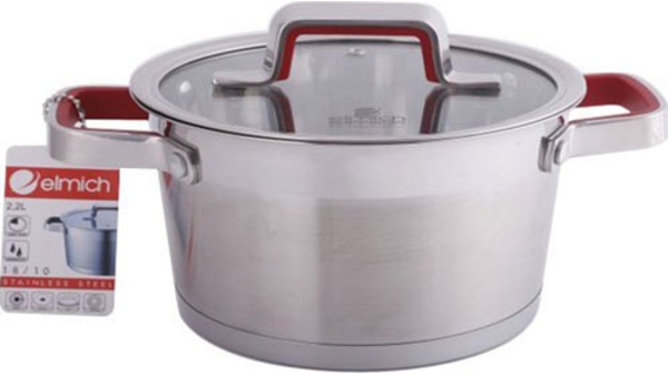 NỒI INOX 304 ELMICH TUPELO 24CM EL0791 mặt chính diện
