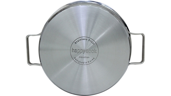 NỒI INOX HAPPY COOK MILAN N-16ML mặt đáy nồi
