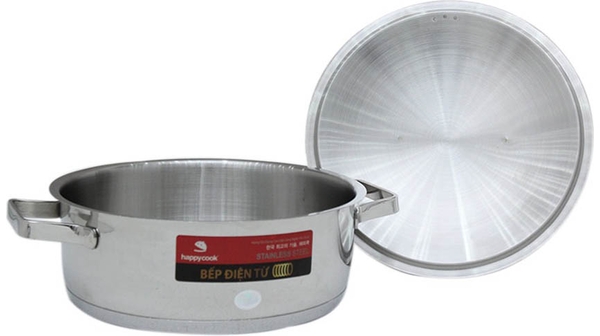 NỒI INOX HAPPY COOK MILAN N-20ML mặt trong