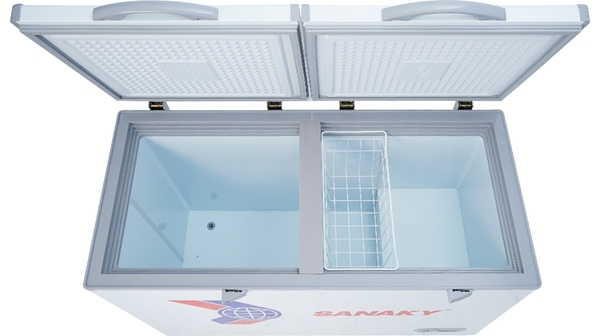 Tủ đông Sanaky 305 lít VH-405A2 một ngăn đông tích hợp hai cửa mở